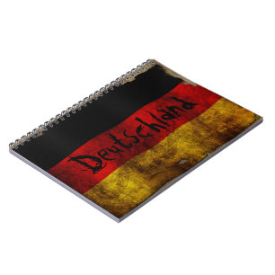 Cuaderno Flagge Deutsch - Vintage...