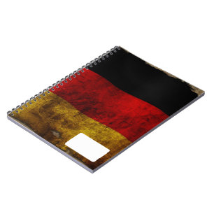 Cuaderno Flagge Deutsch - Vintage...