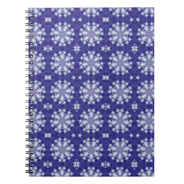 Cuaderno Flagos de nieve congelados (Frente)