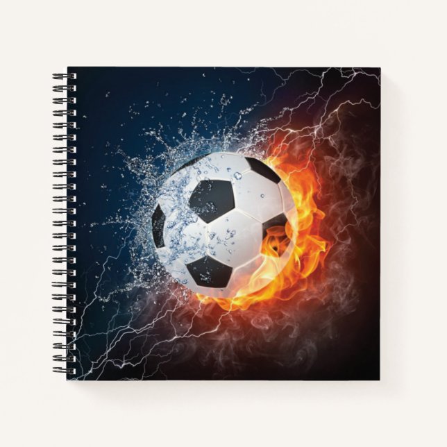 Cuaderno Flamante Cojín decorativo de fútbol/baloncesto de  (Anverso)