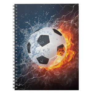 Cuaderno Flamante Cojín decorativo de fútbol/baloncesto de