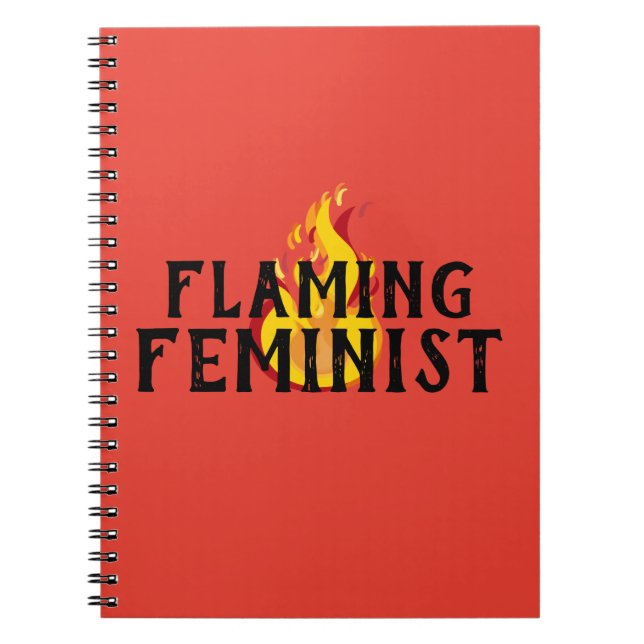 Cuaderno Flamante Feminismo Feminista RBG Flama 20 (Frente)