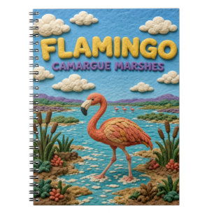 Cuaderno Flamenco Marismas de Camargue Moderno KlayKoo