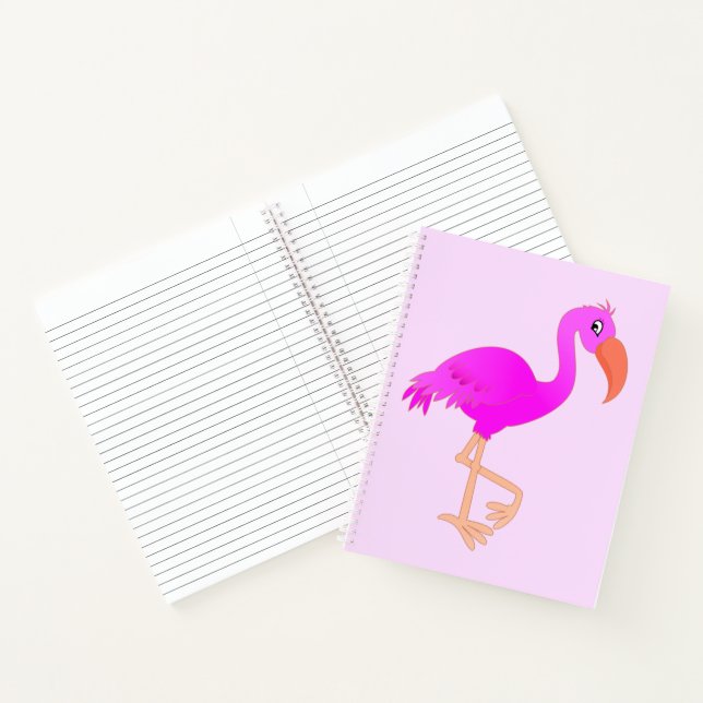 Cuaderno Flamenco Rosa (Interior)