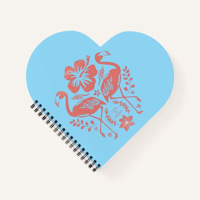 Cuaderno Flamenco Tropical (Anverso)