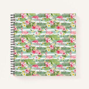 Cuaderno Flamencos Y Rayas