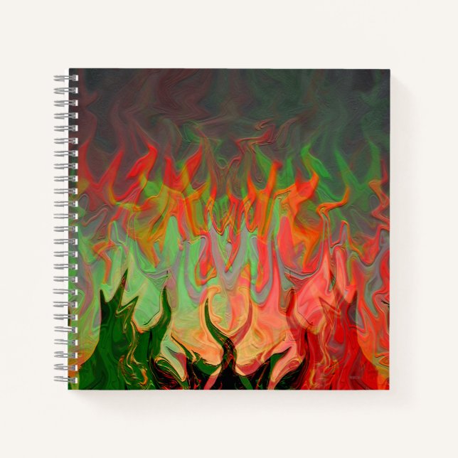 Cuaderno Flames..... (Anverso)