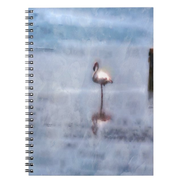 Cuaderno Flamingo acuarela (Frente)