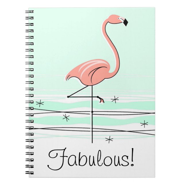 Cuaderno Flamingo Aqua Fabulous! (Frente)