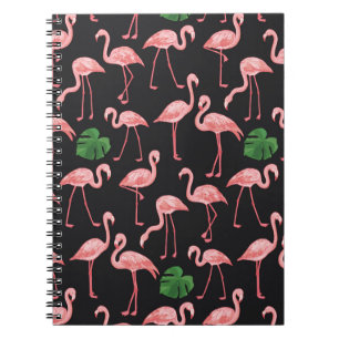 Cuaderno Flamingo Elegance: Vieja Monstera Fusión.