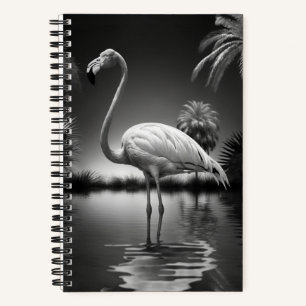 Cuaderno Flamingo en un estanque
