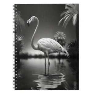 Cuaderno Flamingo en un estanque