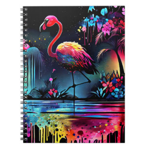 Cuaderno Flamingo en un lago 63852