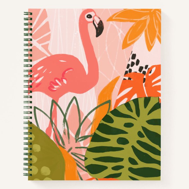 Cuaderno Flamingo II de la Jungla de UA (Anverso)