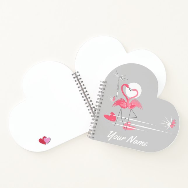 Cuaderno Flamingo Love Side Name (Interior)