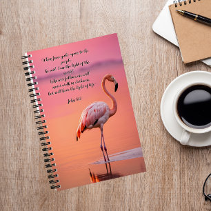 Cuaderno Flamingo Pasa Tiempo Con Dios Journal