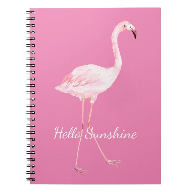 Cuaderno Flamingo rosa (Frente)