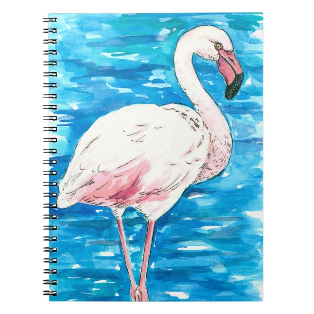 Cuaderno Flamingo rosa (Frente)