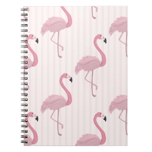 Cuaderno Flamingo rosa dulce (Frente)