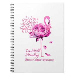 Cuaderno Flamingo Sigo Parando De Los Awarenes Del Cáncer D