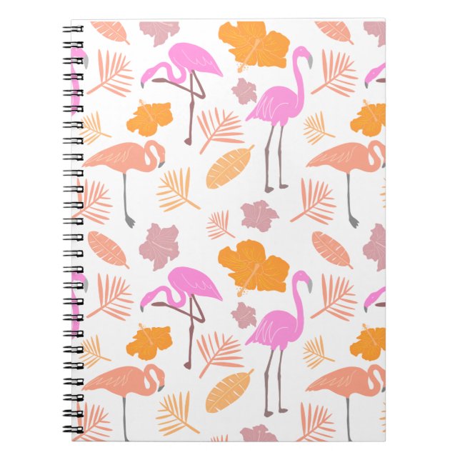 Cuaderno Flamingo tropical (Frente)