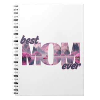 Cuaderno Flamingos in einer Traumwelt - best Mom ever