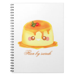 Cuaderno Flan Española De Caramelo Suave Y Cremosa