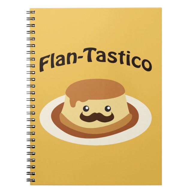 Cuaderno ¡Flan-Tastico! Cute Flan (Frente)