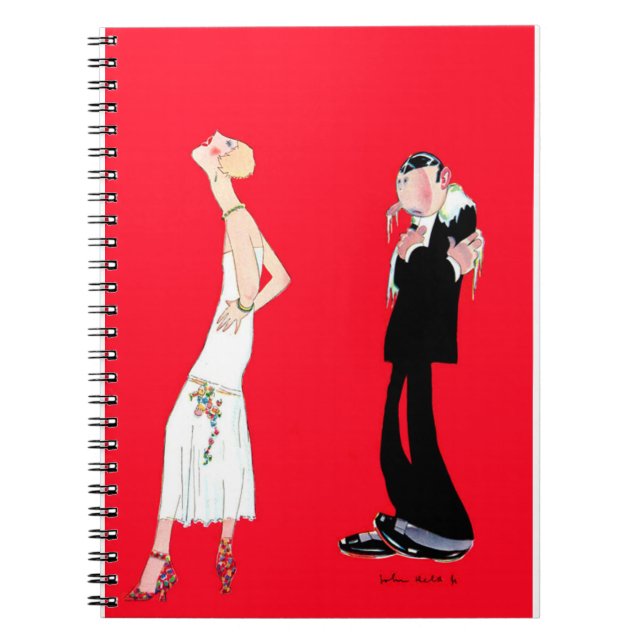 Cuaderno Flapper de John Held Jr (Frente)