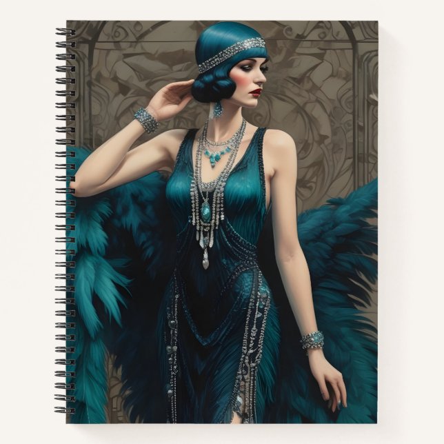 Cuaderno Flapper Nocturna (Anverso)