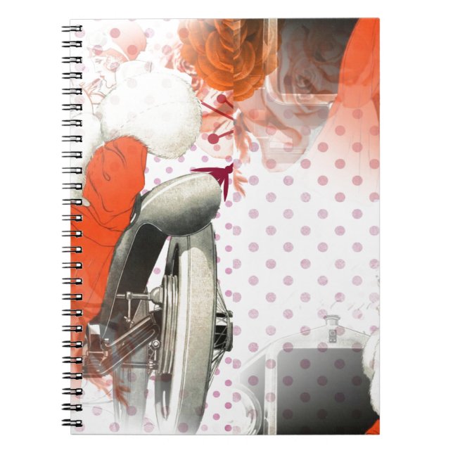 Cuaderno flapper polkadots (Frente)