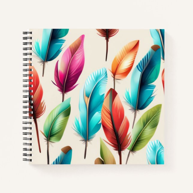 Cuaderno Flashy Feathers (Anverso)