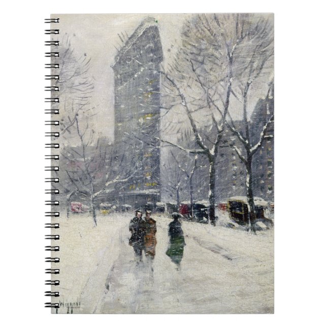 CUADERNO FLATIRON QUE CONSTRUYE NEW YORK CITY (Frente)