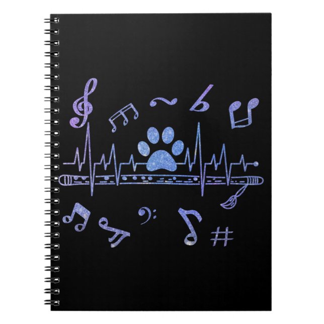 Cuaderno Flauta musical con pinturas (Frente)