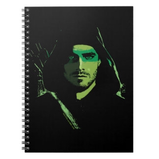 Cuaderno Flecha | Recorte estilizado con flecha verde verde