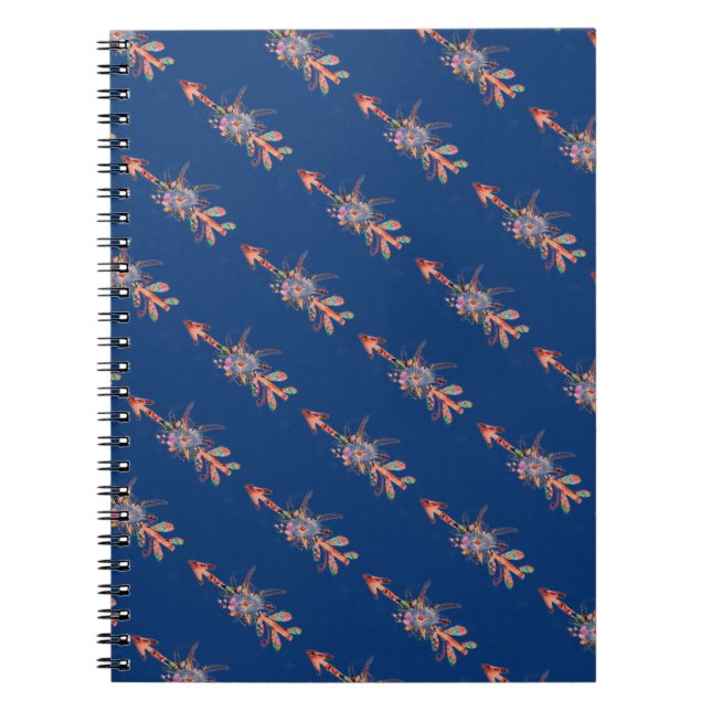 Cuaderno Flechas florales (Frente)
