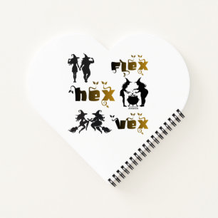 Cuaderno Flex. Hex. Vex. Brujas con Positividad Corporal y 