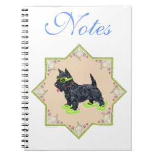 Cuaderno FlipFlops verdes