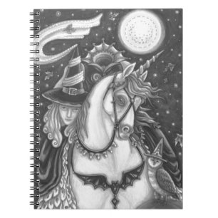 CUADERNO FLOJO DE SUEÑO, TESTIGO GÓTICO SIN CABEZA, UNICORN