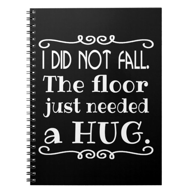 Cuaderno Floor Hug Funny (Frente)