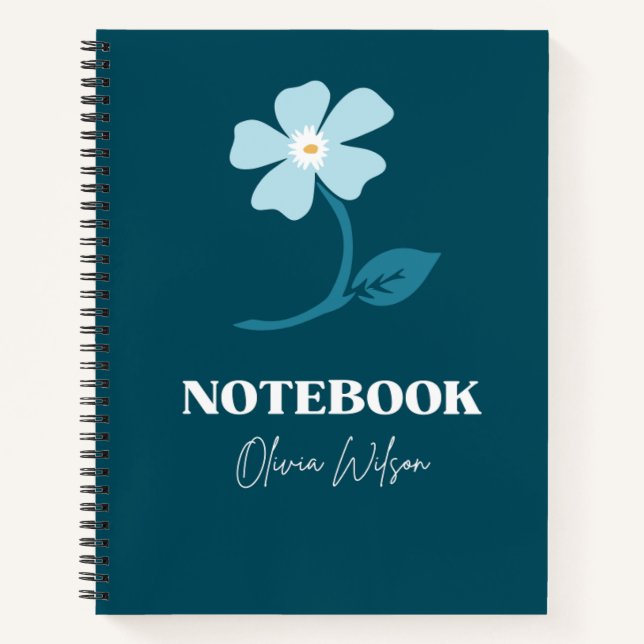 Cuaderno flor (Anverso)