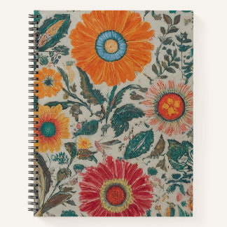 Cuaderno Flor