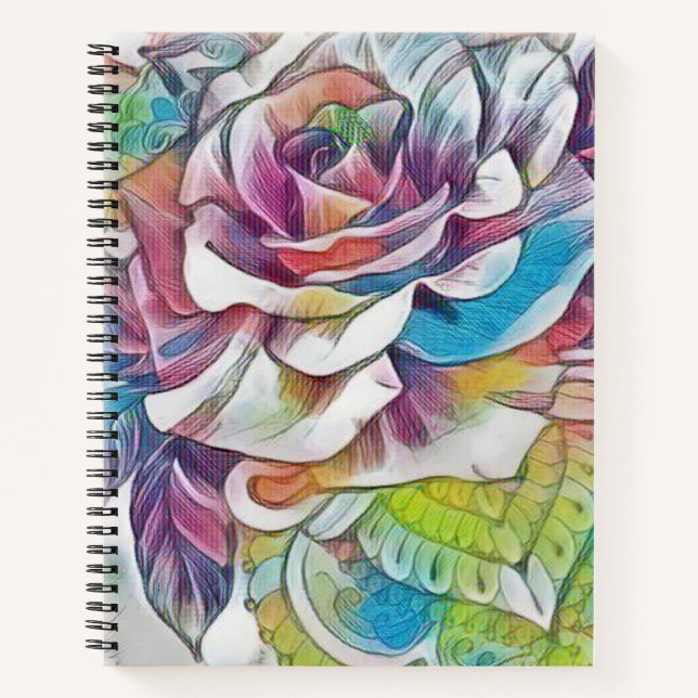 Cuaderno Flor (Anverso)