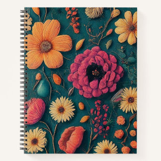 Cuaderno Flor