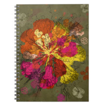 Flor abstracto atrevido