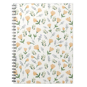 Cuaderno Flor amarilla minimalista