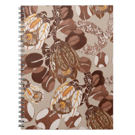 Cuaderno Flor Art Deco protea