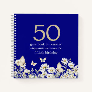 Cuaderno Flor blanca de mujer sorprende 50 años