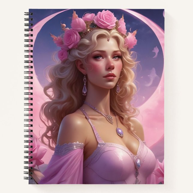 Cuaderno Flor Cósmica (Anverso)