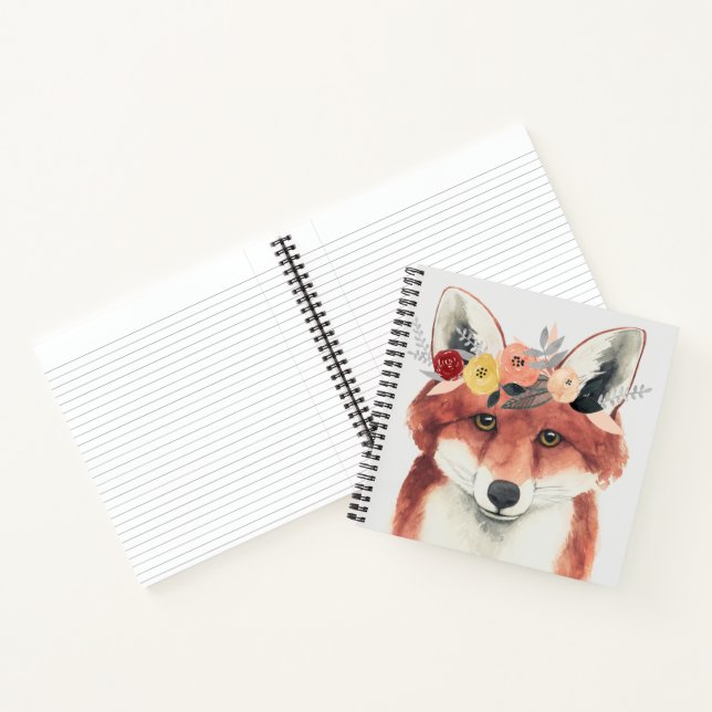Cuaderno Flor Crown Forester Fox (Interior)